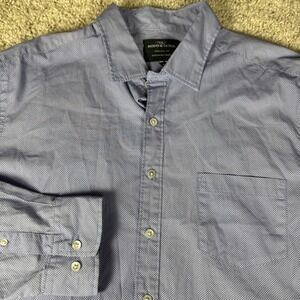 Rodd And Gunn Long Sleeve Men's Button Down Size XL Blue European Fabric EUC
